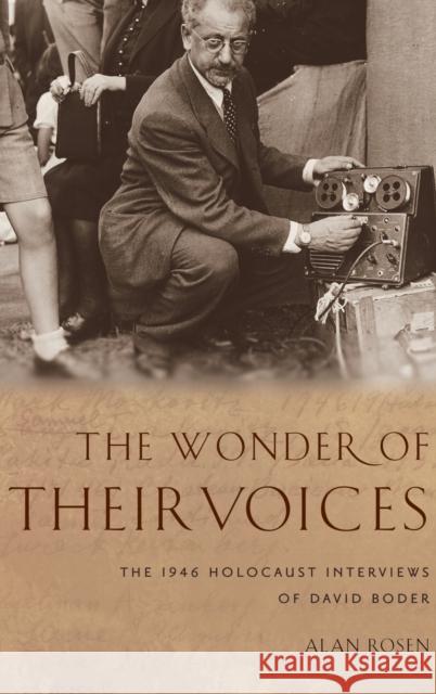 The Wonder of Their Voices Rosen 9780195395129