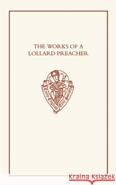 Works Lollard Preacher Eetso: C 317 C Hudson 9780197223208