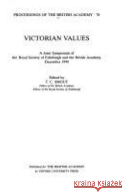 Victorian Values Smout, T. C. 9780197261194