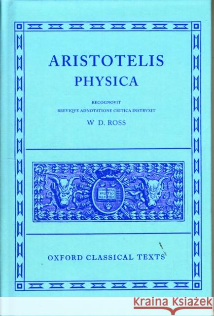 Physica Aristotle 9780198145141 Oxford University Press