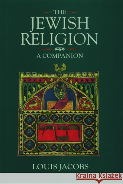 The Jewish Religion Jacobs, Louis 9780198264637 Oxford University Press