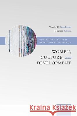 Wider Studies in Development Economics Nussbaum, Martha 9780198289647