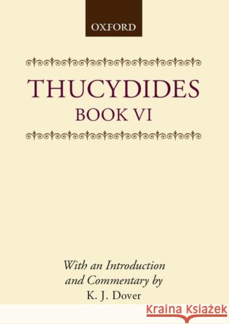Thucydides: Book VI Thucydides 9780198318323