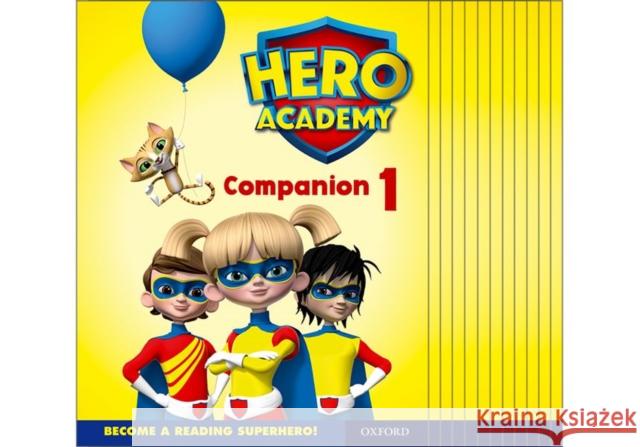 Hero Academy: Oxford Levels 1-6, Lilac-Orange Book Bands: Companion 1 Class Pack Bill Ledger   9780198416838