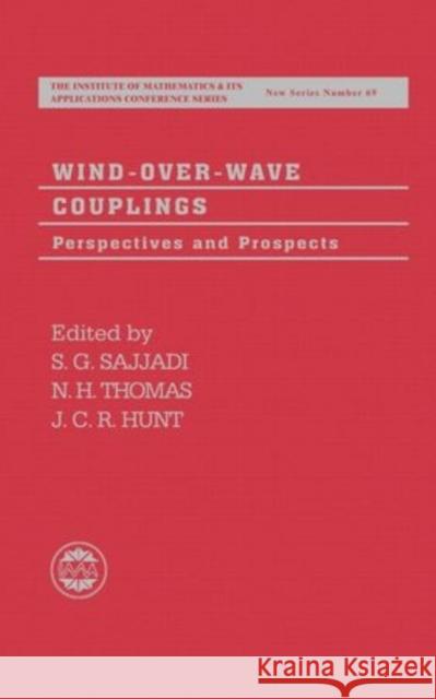 Wind-Over-Wave Couplings: Perspectives and Prospects Sajjadi, S. G. 9780198501923 Oxford University Press