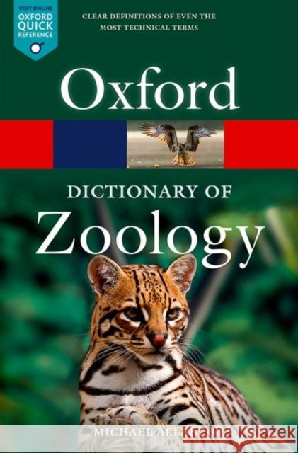 A Dictionary of Zoology Michael (Freelance author) Allaby 9780198845089