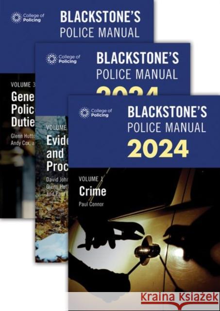 Blackstone's Police Manuals Three Volume Set 2024 Johnston 9780198890669