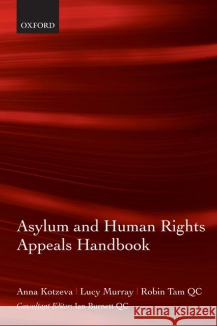 Asylum and Human Rights Handbook Kotzeva, Anna 9780199289424 Oxford University Press, USA