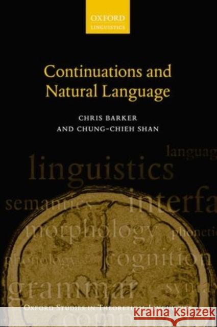 Continuations and Natural Language Chris Barker 9780199575022