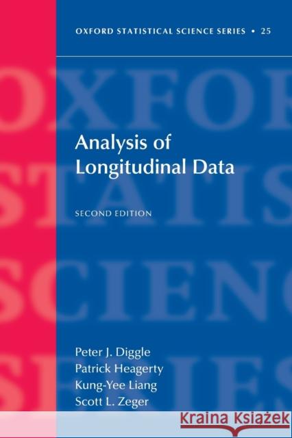 Analysis Longitud Data 2e Osss: Ncs P Diggle, Peter 9780199676750