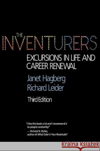 The Inventurers: Excursions in Life and Career Renewal Hagberg, Janet 9780201095036