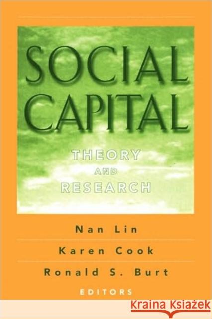 Social Capital: Theory and Research Dubos, Rene 9780202306445 Aldine