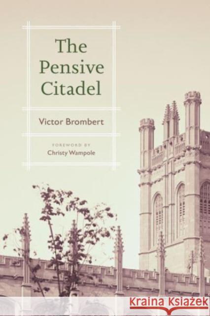 The Pensive Citadel Victor Brombert 9780226828664