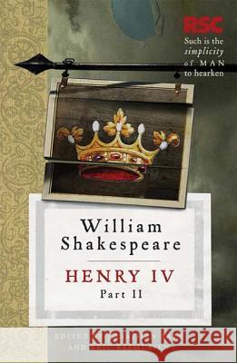 Henry IV, Part II Eric Rasmussen, Jonathan Bate 9780230232143