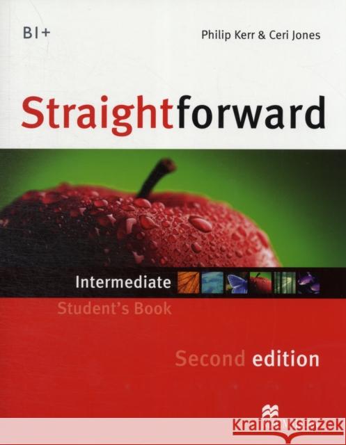 Straightforward 2nd Edition Intermediate Level Student's Book Ceri Jones 9780230423244