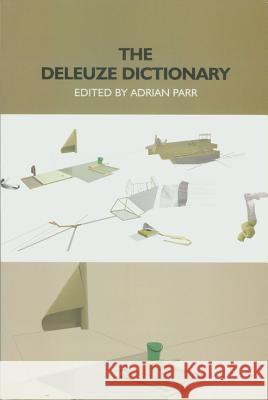 The Deleuze Dictionary Adrian Parr 9780231138147 Columbia University Press