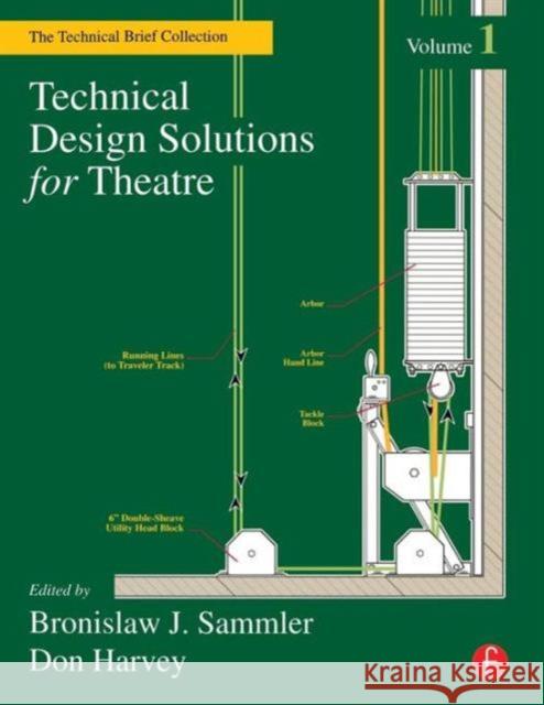Technical Design Solutions for Theatre: The Technical Brief Collection, Volume 1 Sammler, Ben 9780240804903
