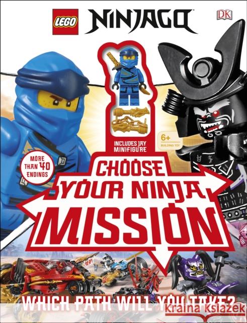 LEGO NINJAGO Choose Your Ninja Mission: With NINJAGO Jay minifigure Hugo, Simon 9780241401279 Dorling Kindersley Ltd
