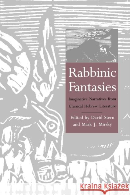 Rabbinic Fantasies: Imaginative Narratives from Classical Hebrew Literature Stern, David 9780300074024
