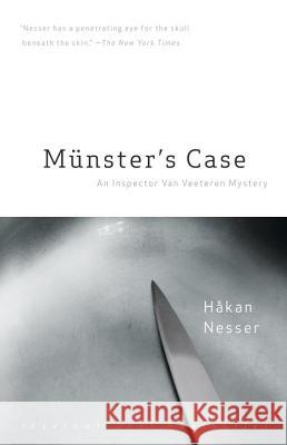 Münster's Case: An Inspector Van Veeteren Mystery (6) Nesser, Hakan 9780307946416 Vintage Books