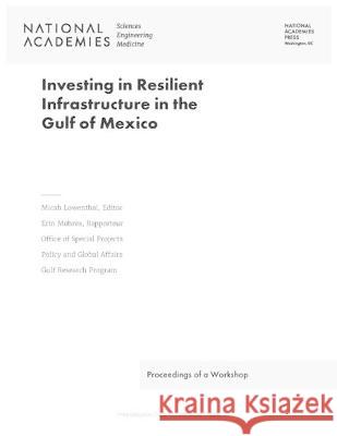 Investing in Resilient Infrastructure in the Gulf of Mexico: Proceedings of a Workshop National Academies of Sciences, Engineer Gulf Research Program Policy and Global Affairs 9780309688475