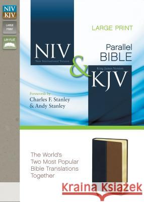 Side-By-Side Bible-PR-NIV/KJV-Large Print Zondervan Publishing 9780310439349