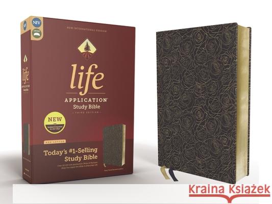 Niv, Life Application Study Bible, Third Edition, Bonded Leather, Navy, Red Letter Edition Zondervan 9780310452812 Zondervan