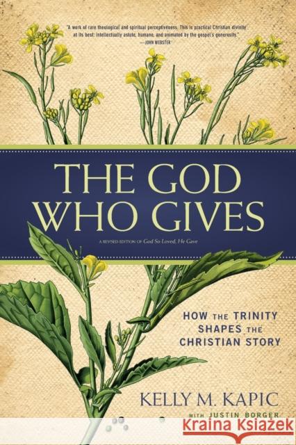 The God Who Gives: How the Trinity Shapes the Christian Story Kelly M. Kapic Justin L. Borger 9780310520269