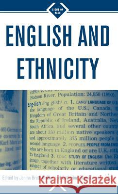 English and Ethnicity Davies                                   Catherine Evans Davies Brutt-Griffler Janina 9780312295998