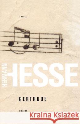 Gertrude Hermann Hesse Hilda Rosner 9780312424633 Picador USA