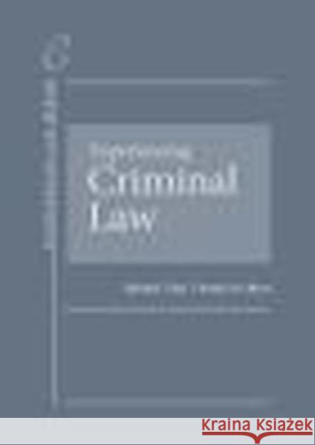 Experiencing Criminal Law Gabriel J. Chin Wesley Oliver  9780314286932 West Academic Press