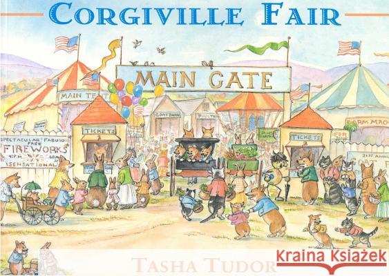 Corgiville Fair Tasha Tudor 9780316853125 Little Brown and Company
