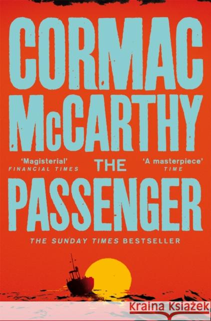 The Passenger Cormac McCarthy 9780330457439