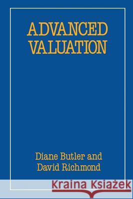 Advanced Valuation Diane Butler David Richmond 9780333471500