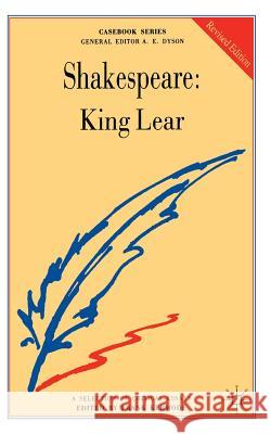 Shakespeare: King Lear  9780333533581 PALGRAVE MACMILLAN