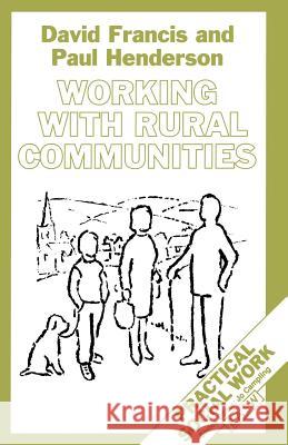 Working with Rural Communities D Francis 9780333551462 0