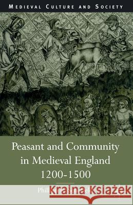 Peasant and Community in Medieval England, 1200-1500 Phillip R. Schofield 9780333647110 Palgrave MacMillan