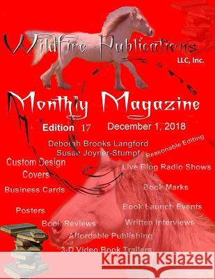 Wildfire Publications Magazine December 1, 2018 Issue, Edition 17 Deborah Brooks Lang Susan Joyner-Stumpf 9780359265374