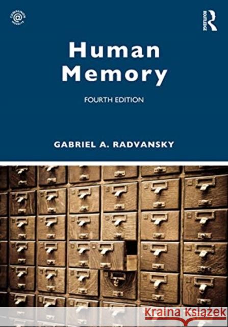 Human Memory Gabriel A. Radvansky 9780367252922