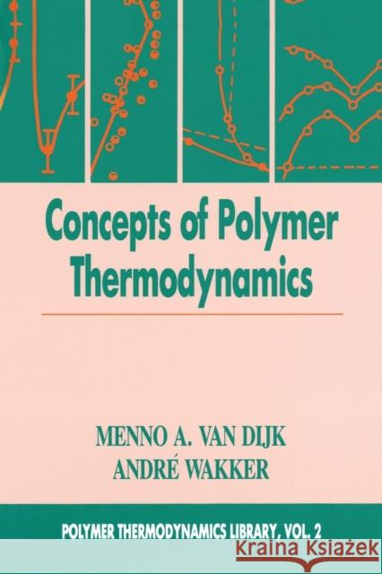 Concepts in Polymer Thermodynamics, Volume II Menno A. van Dijk Andre Wakker  9780367447922 CRC Press