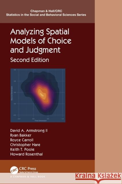 Analyzing Spatial Models of Choice and Judgment Howard Rosenthal 9780367612542