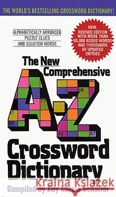New Comprehensive A-Z Crossword Dictionary Edy Garcia Schaffer 9780380724253 0