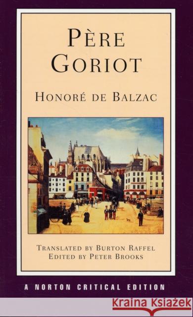 Pere Goriot Honore De Balzac 9780393971668