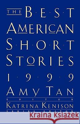 The Best American Short Stories Amy Tan Katrina Kenison 9780395926840 Mariner Books