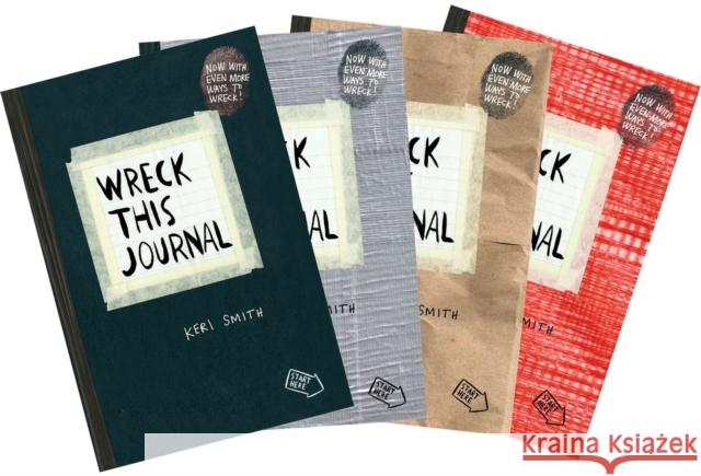 Wreck This Journal Bundle Set Keri Smith 9780399162732