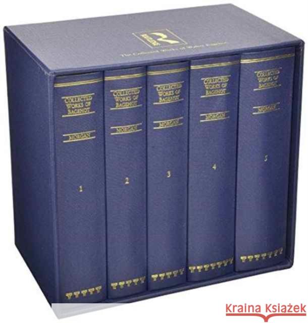 Collected Works of Walter Bagehot Walter Bagehot Forrest Morgan Forrest Morgan 9780415131544 Routledge