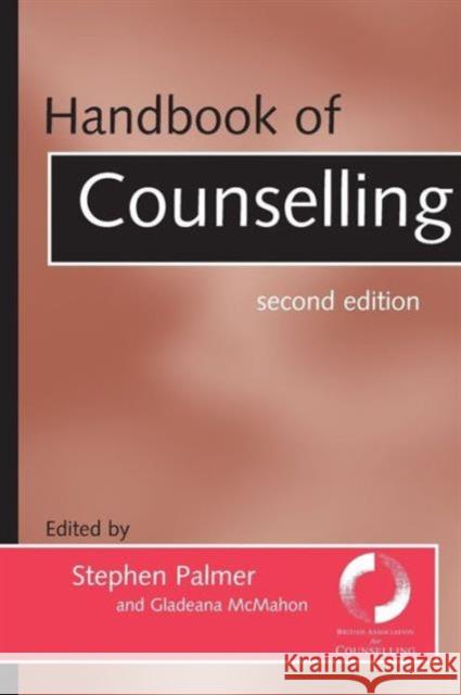 Handbook of Counselling Windy Dryden 9780415139526