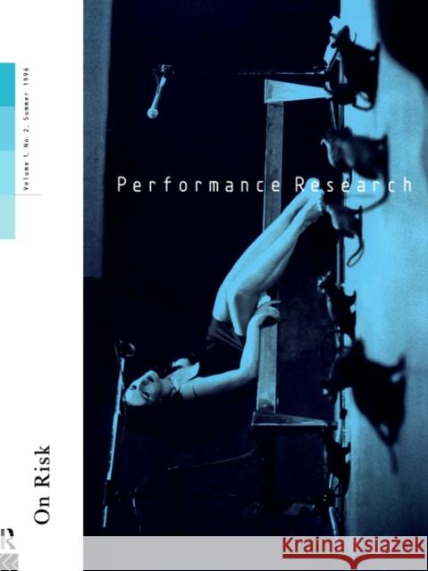 Performance Research V1 Issu 2 Richard Gough C. MacDonald R. Allsopp 9780415162098
