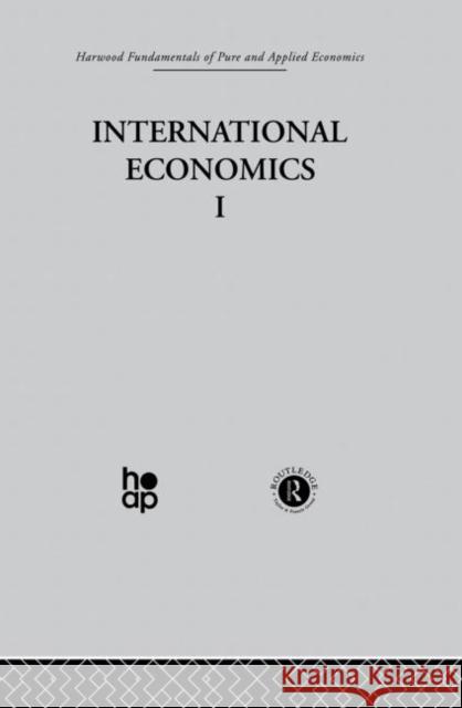 A: International Economics I John McMillan Earl L. Grinols Motoshige Itoh 9780415269087 Taylor & Francis Group