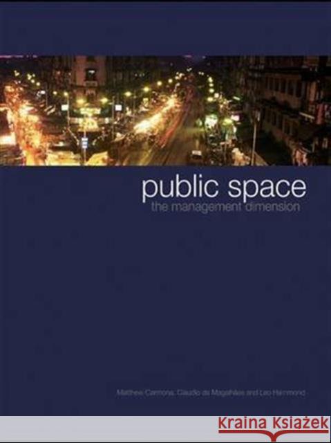 Public Space: The Management Dimension Carmona, Matthew 9780415391085